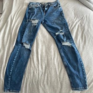 Topshop Moto Jamie high rise skinny jeans